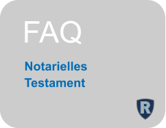 FAQ Notarielles  Testament