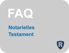 FAQ Notarielles  Testament